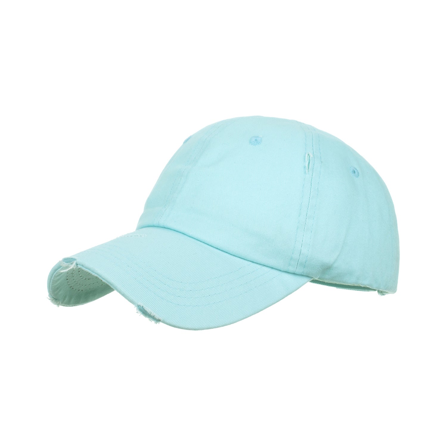 Wholesale Plain ponytail hole multicolor baseball cap